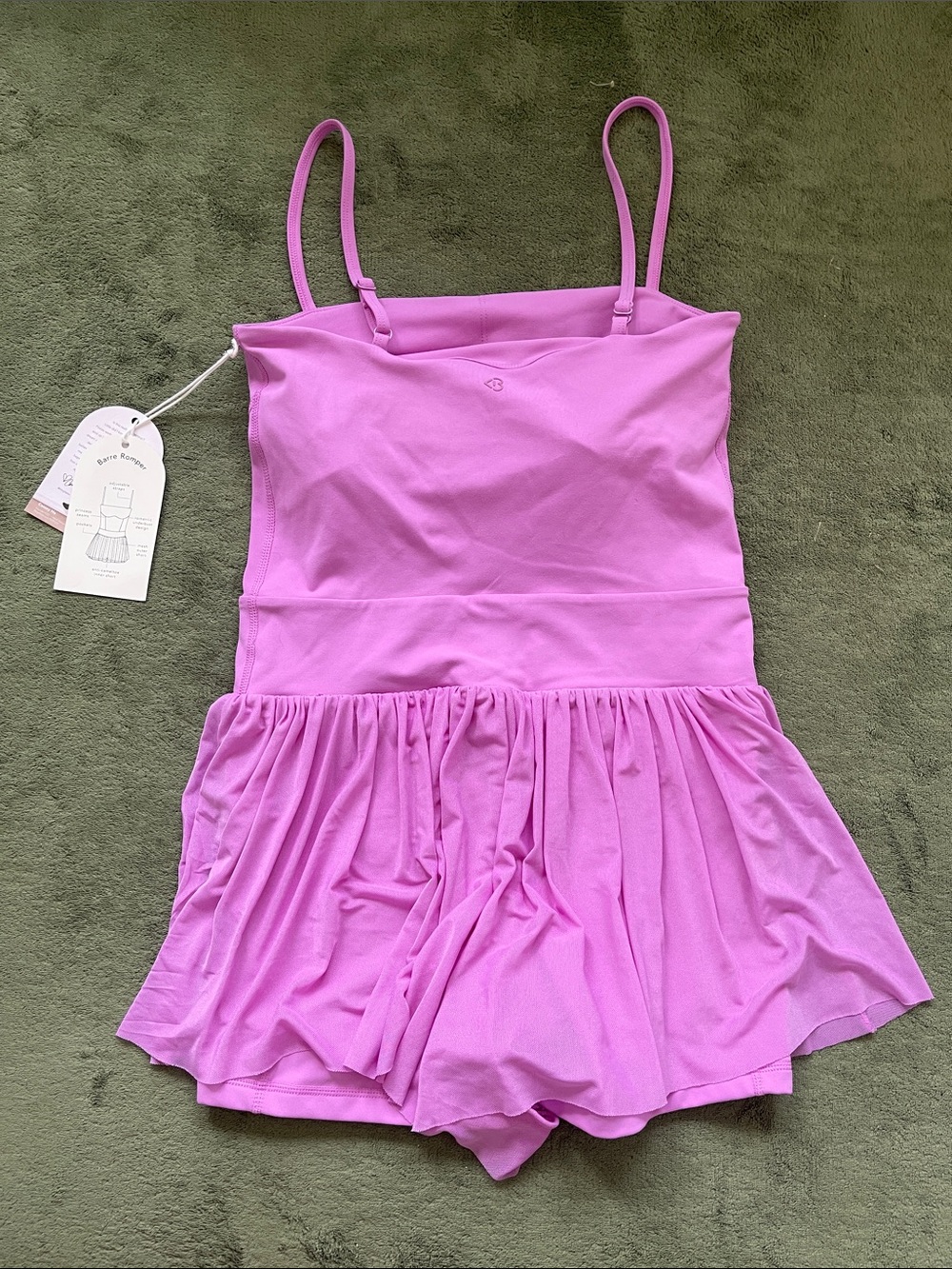 Blogilates Barre Romper NWT - Picture 2 of 4